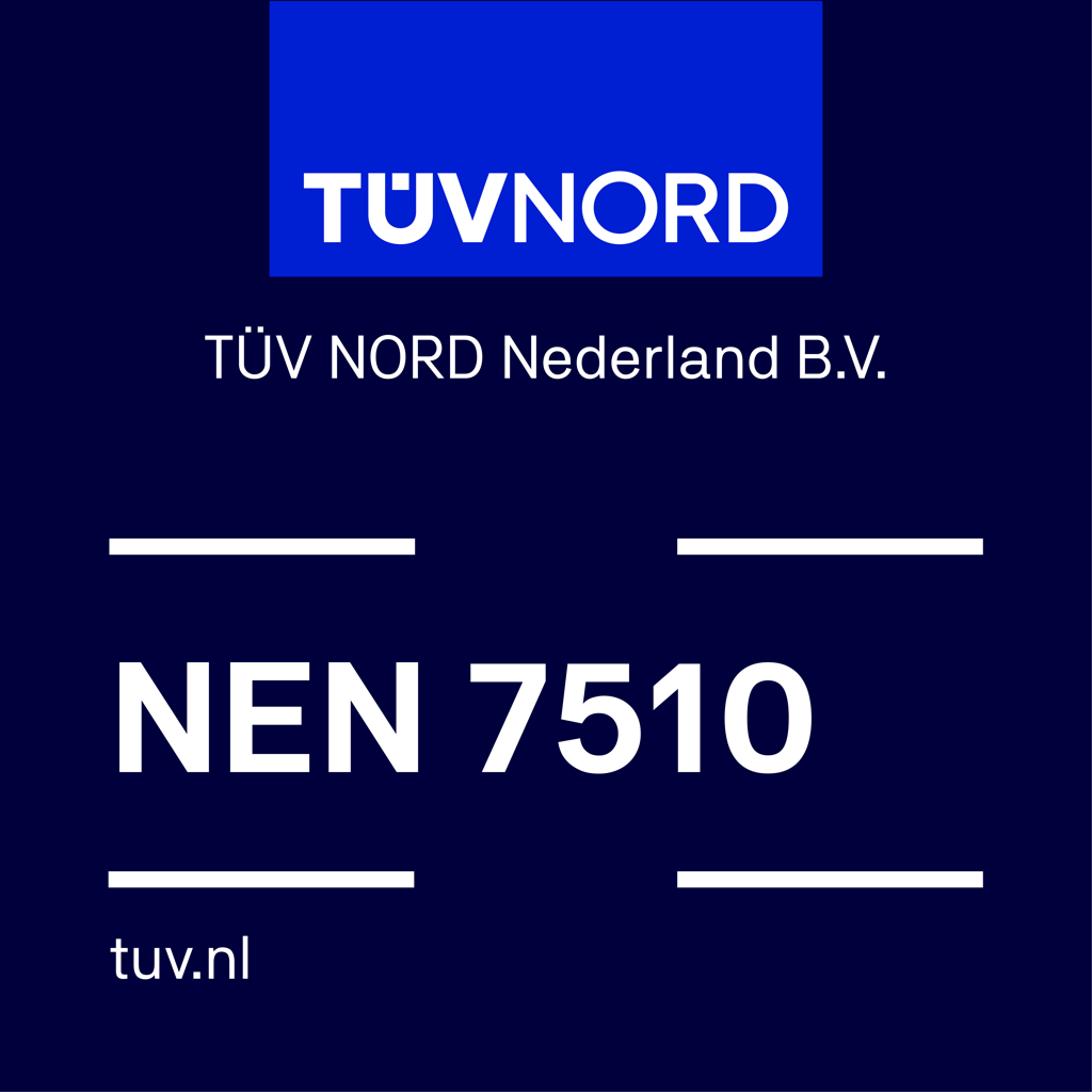 NEN 7510 keurmerk van TÜV NORD Nederland B.V.